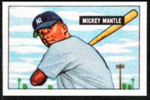 1951 Bowman Mantle card
